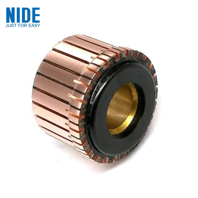  Custom automotive fan motor slot commutator For automobile