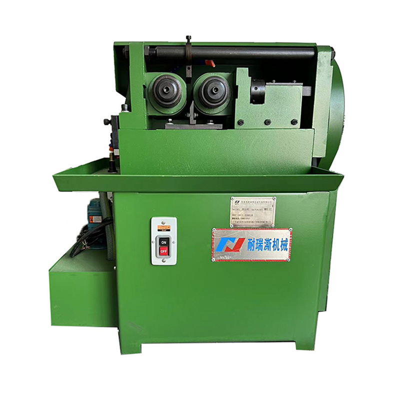How does a thread rolling machine work?
