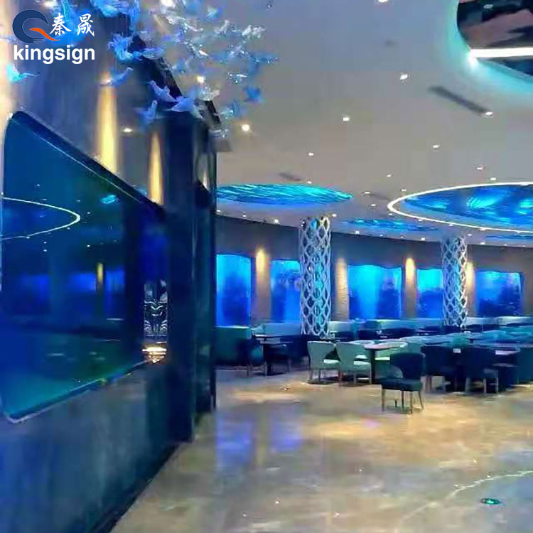 Immersive Aquatic Elegance: Exploring the Ambiance of the Aquarium Restaurant