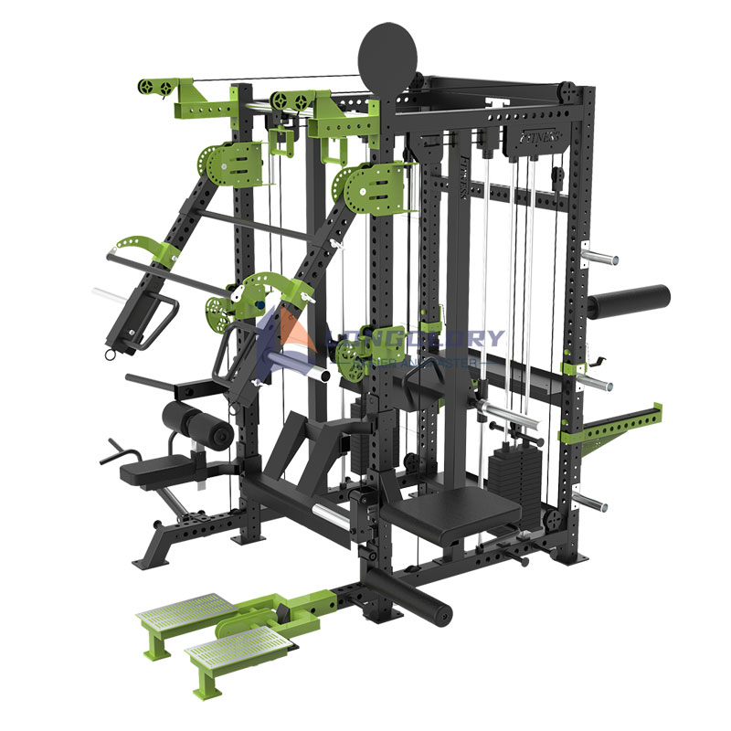Exploring the Key Features of a Commercial Squat Rack Smith Machine