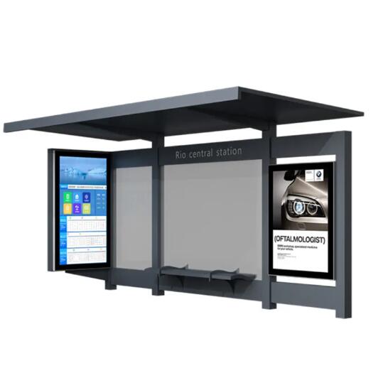 The Evolution of Outdoor Street Bus Stop Shelters with Mupi Advertising Display Light Boxes
