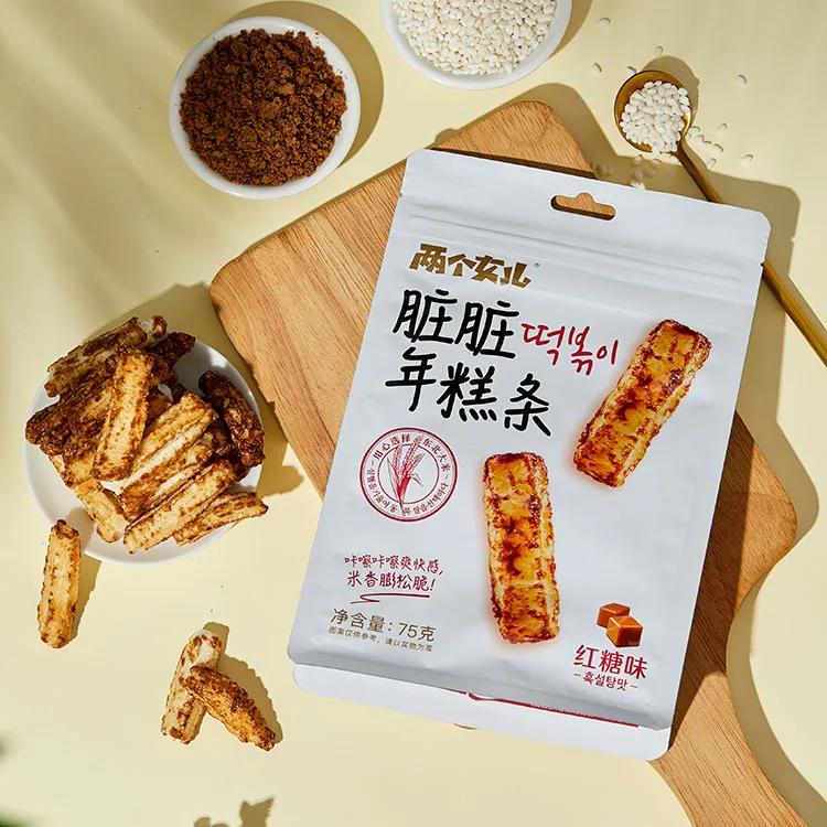 The Sweet and Savory Delight: Exploring 75g Brown Sugar Flavored Rice Cracker Strips