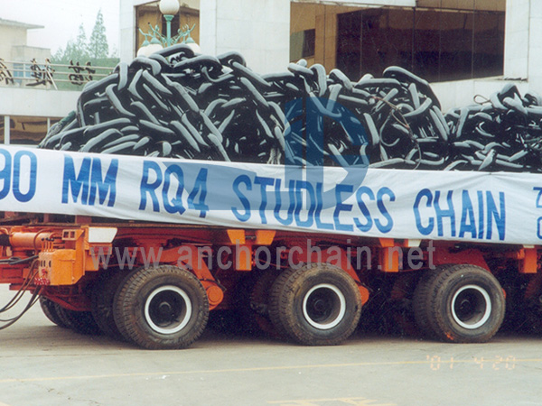 R4 Offshore Studless Link Mooring Chain: Built for Extreme Seawater Conditions