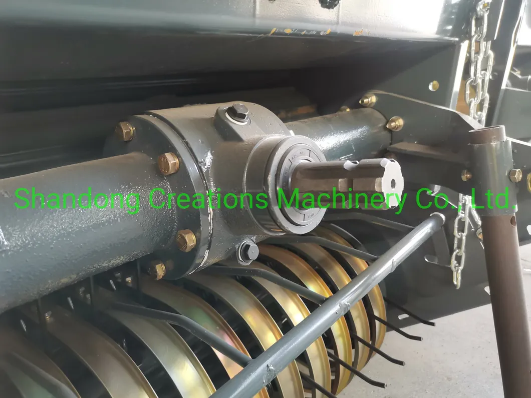 Factory Supply Tractor Pto Driven Mini Round Baler with 93cm Pick up Width