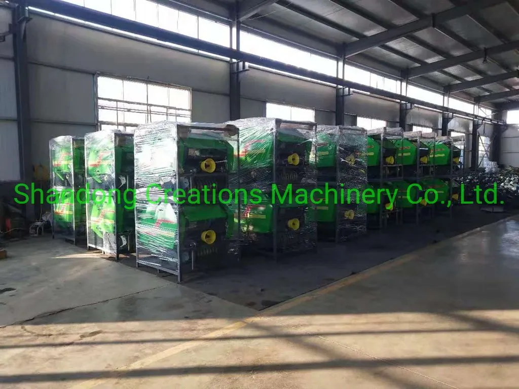 Factory Supply Tractor Pto Driven Mini Round Baler with 93cm Pick up Width