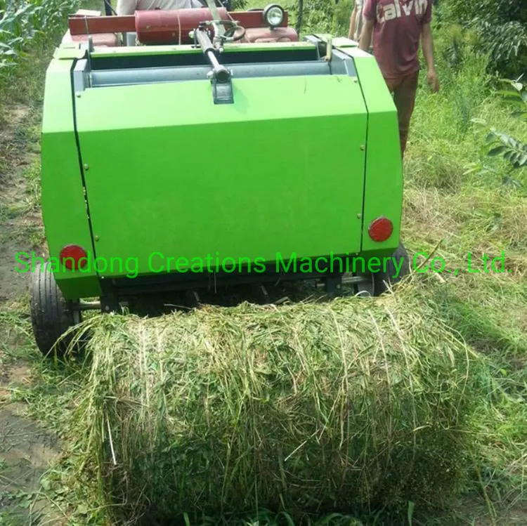 Pick-up Width 120cm Self-Propelled Baler Machine Mini Round Baler